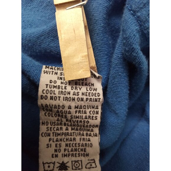 The Simpsons 20th Century Fox "D'oh" Blue Short Sleeve Christmas T-Shirt XL - Picture 5 of 5